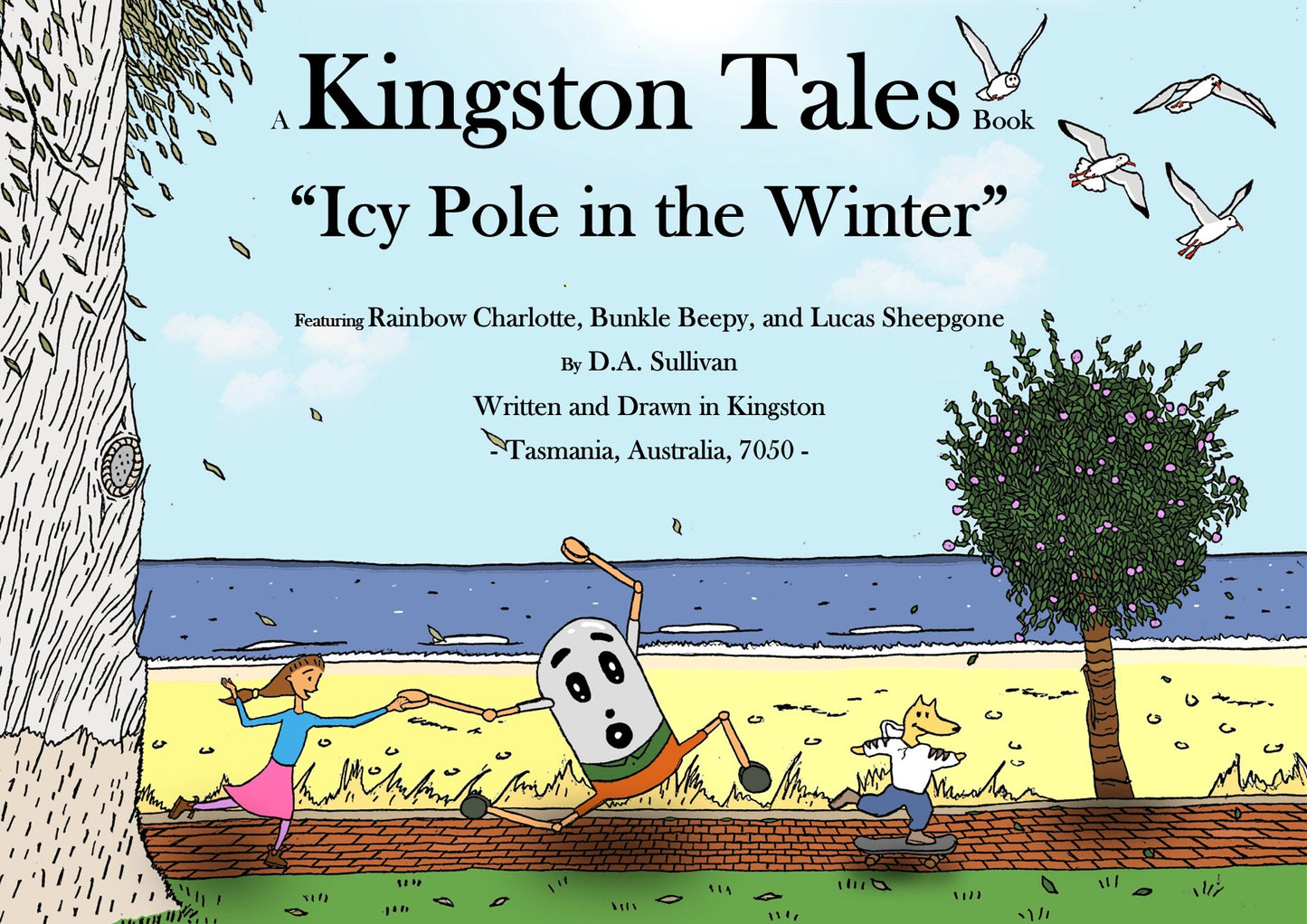 Hardcover Book, Kingston Tales "Icy Pole in the Winter"